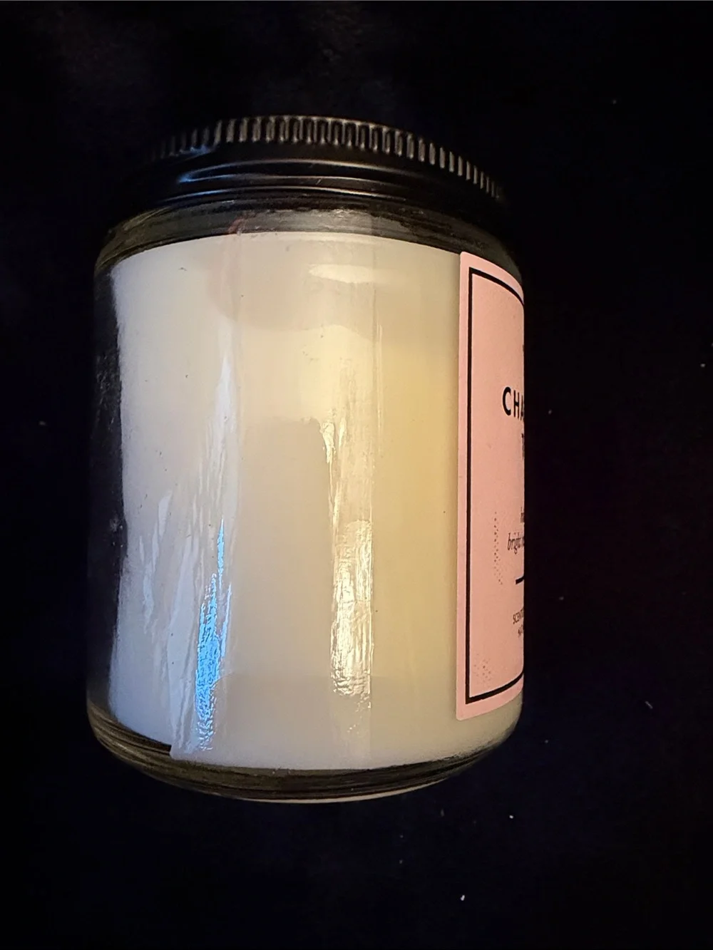 Champagne Toast Candle